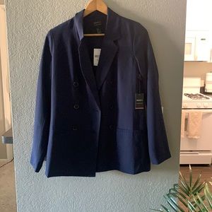Navy blue blazer
